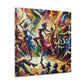 "Brilliance Unveiled: Renaissance Revelry" - Canvas