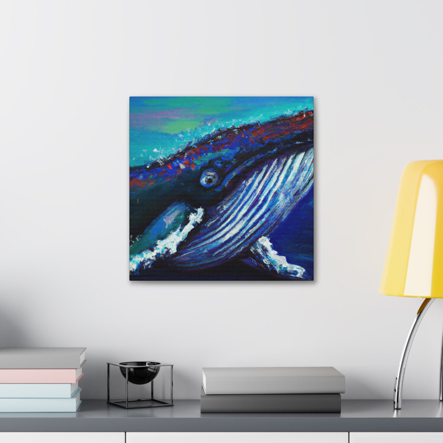 Humpback Whale Beauty. - Canvas