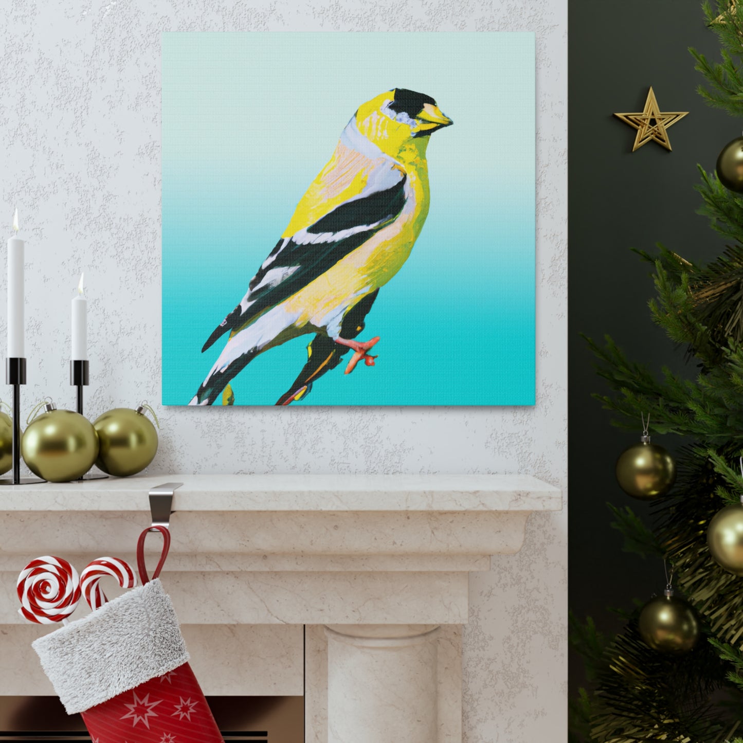 American Goldfinch Splendor - Canvas