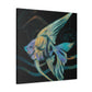 "Angelfish in Bloom" - Canvas