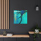 "Sailfish in Art Deco" - Canvas