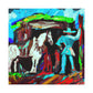 Stagecoach in Flux - Canvas