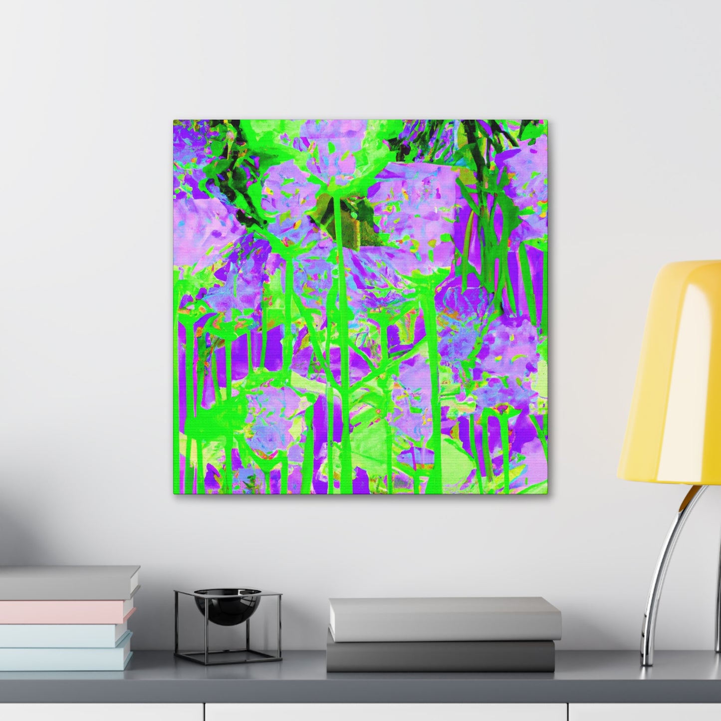 Lavender Twilight Blooms - Canvas