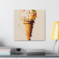 "Ice Cream Dream Vision" - Canvas