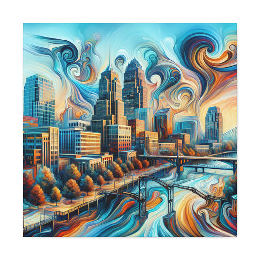 "Enchanted Raleigh Dreamscape" - Canvas