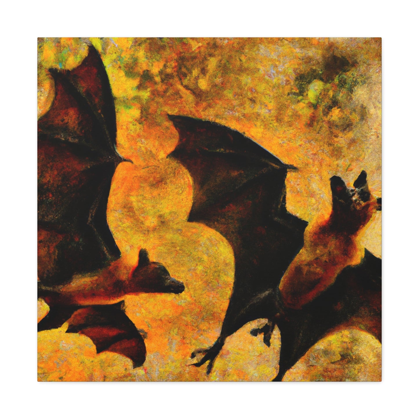 Silent Flying Foxes - Canvas