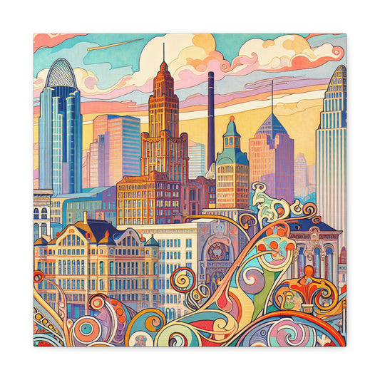 "Enchanting Cincinnati Dreams" - Canvas