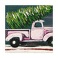 "Christmas Truck Revival Painting" - Canvas