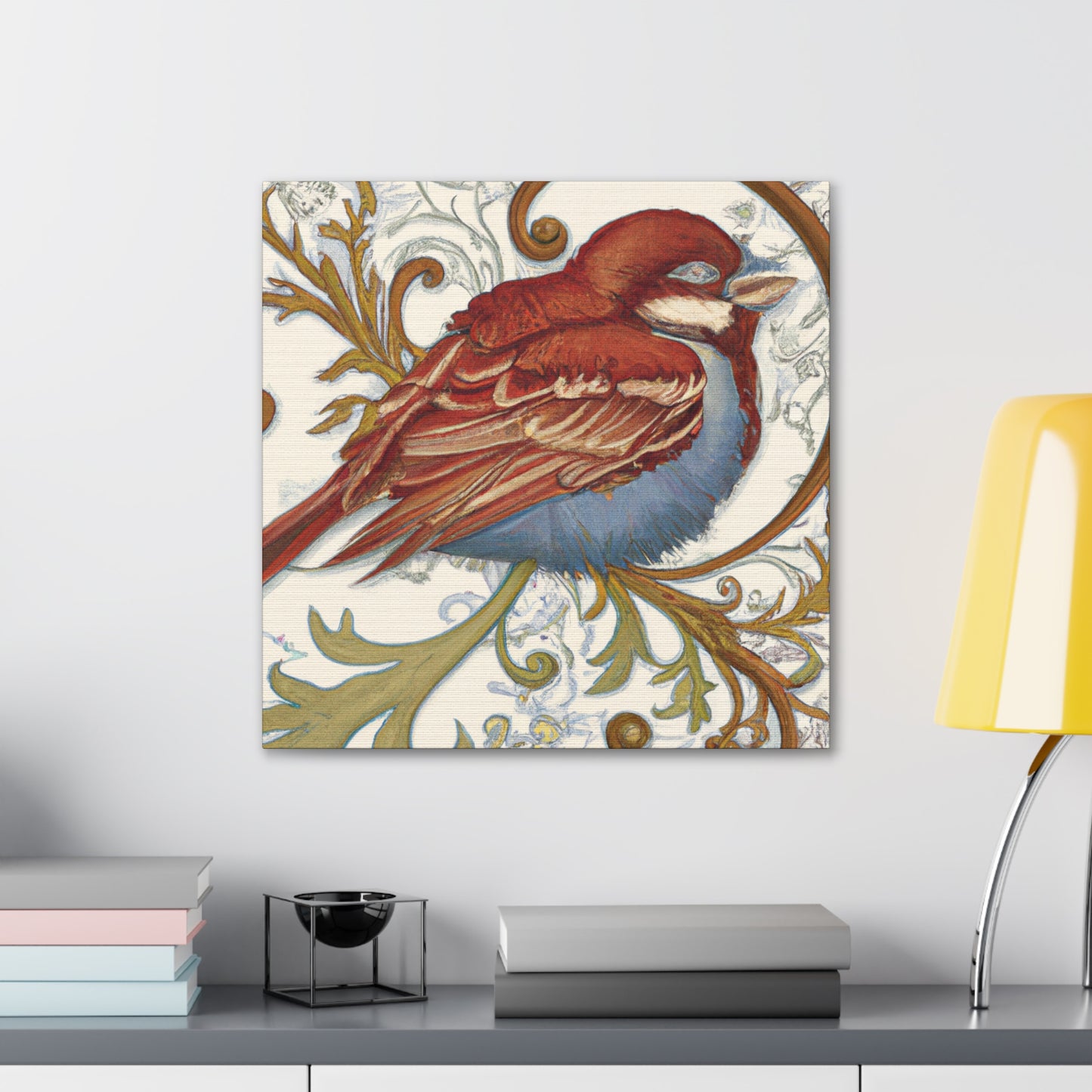 House Sparrow Glamour - Canvas