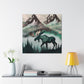 Moose Majestic Majesty - Canvas