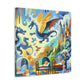 Enchanting Dragon Dreamscape - Canvas