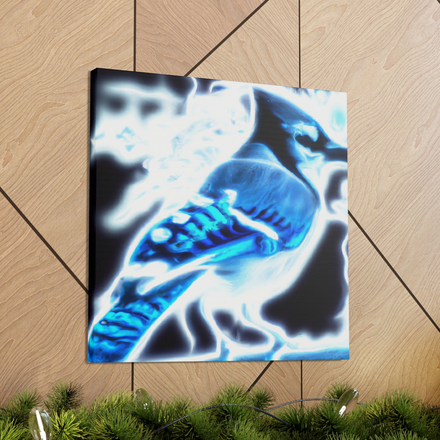 "Blue Jay's Surreal Dream" - Canvas