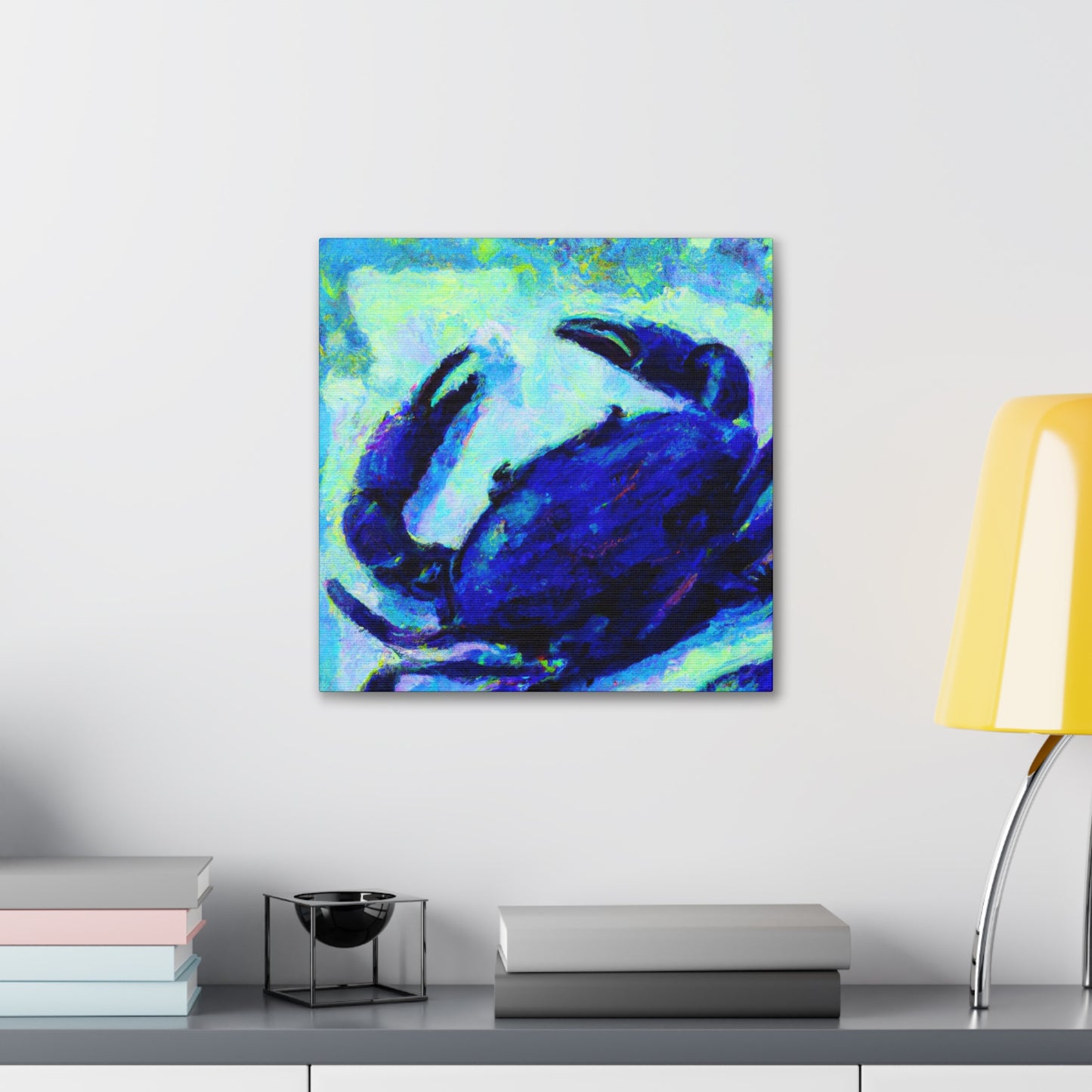 Crab in Expressionism - Canvas