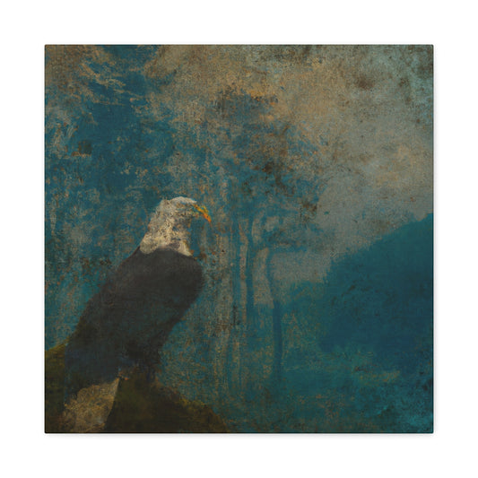 "The Bald Eagle Speaks" - Canvas