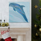 Dolphin's Playful Joy - Canvas