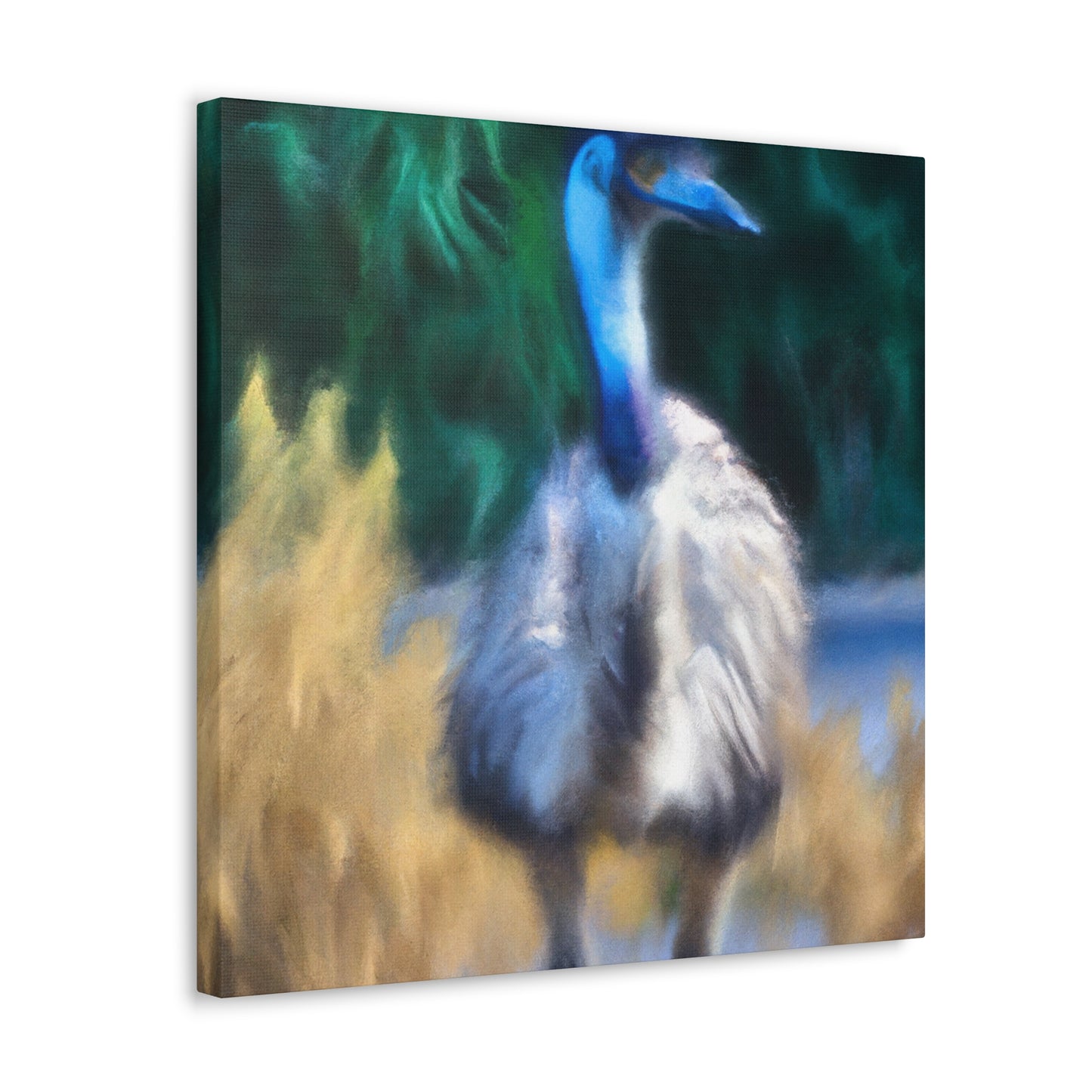 Emu Art Deco Glow - Canvas