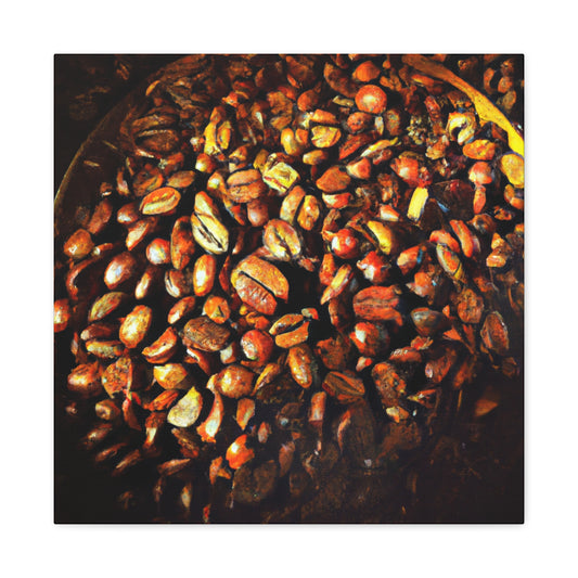 Coffee Beans Harvested - Canvas