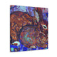 Rabbits in Post-Impressionism - Canvas