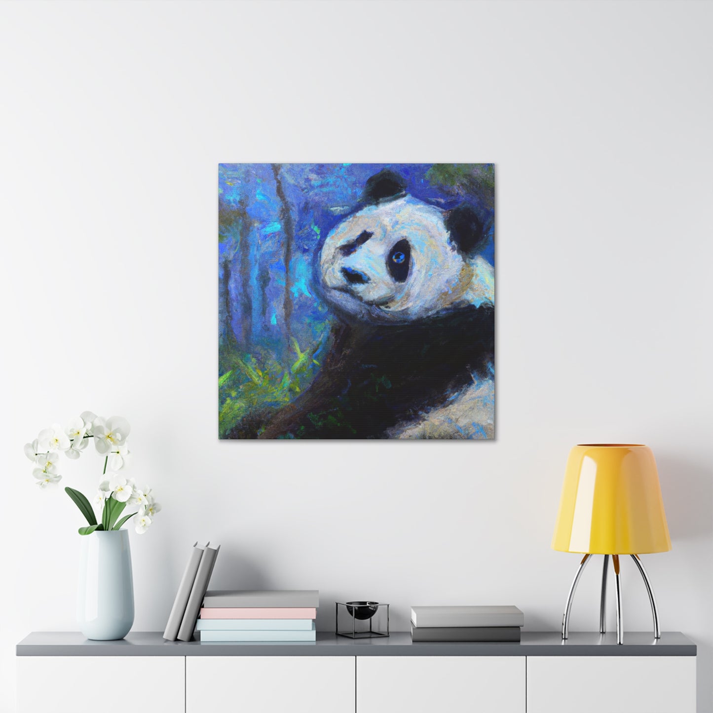 Giant Panda Dreamscape - Canvas