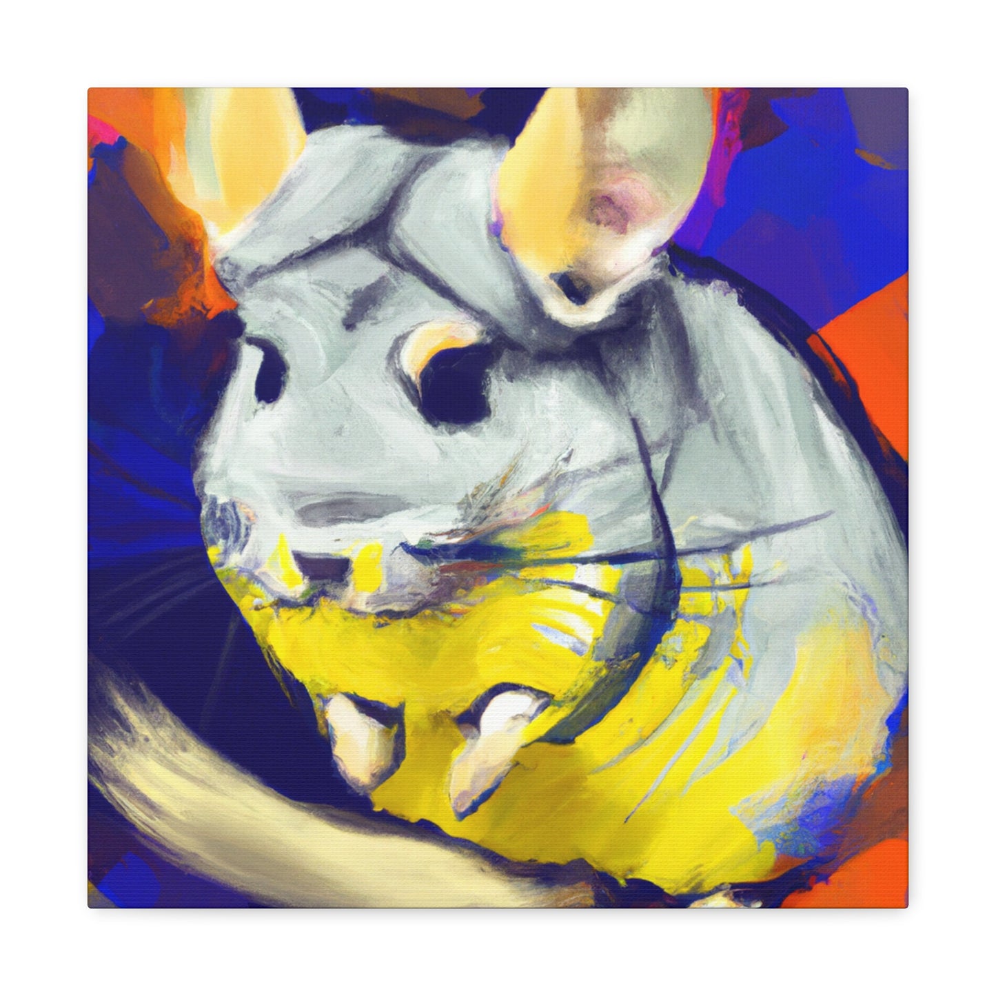 Cuddly Chinchilla Dream - Canvas