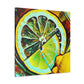 Lemon Sunshine Impression - Canvas