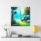 Rhinoceros in Dreamland - Canvas