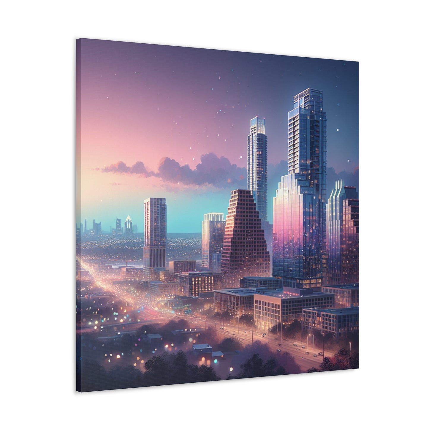 "Enchanting Austin Reverie" - Canvas