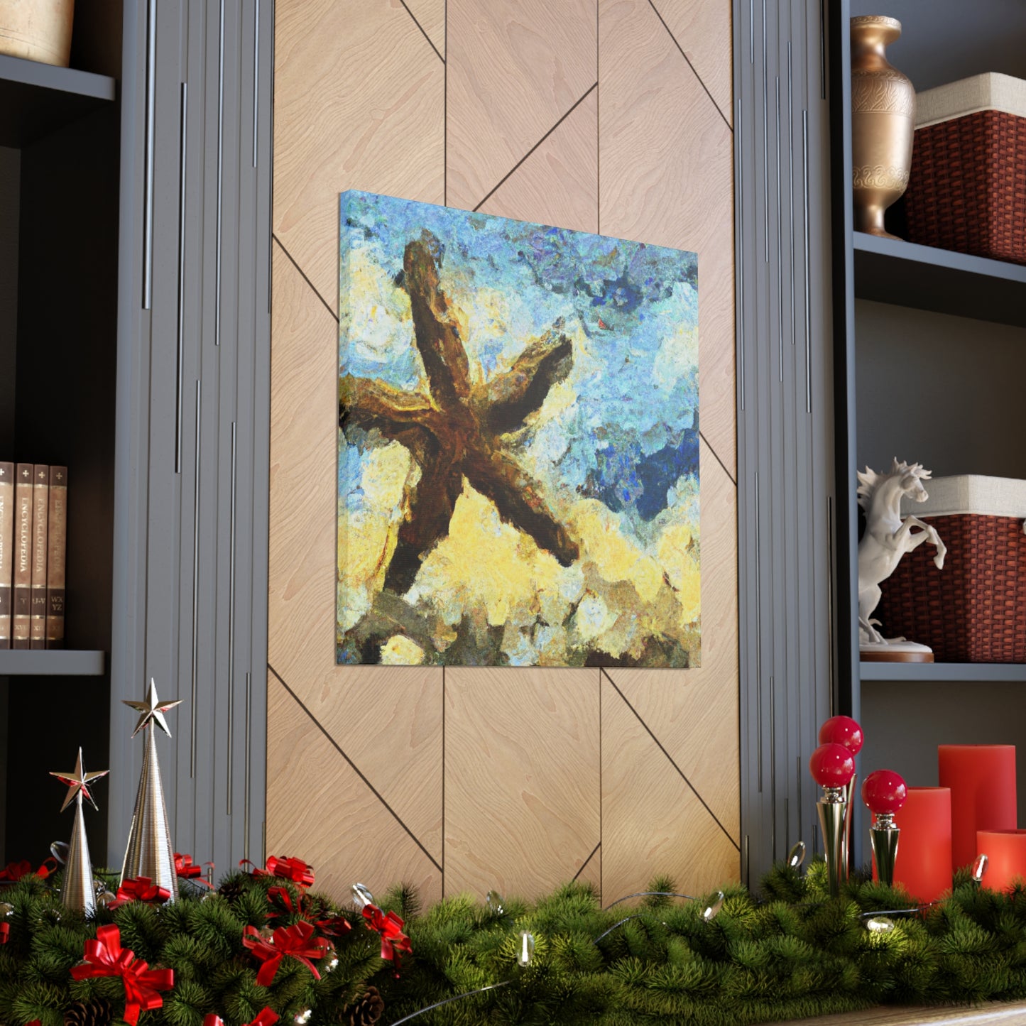 "Starfish at Nightfall" - Canvas