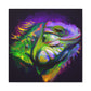 Green Iguana Dreamscape - Canvas