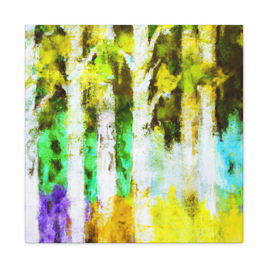 Birch Tree Progression - Canvas