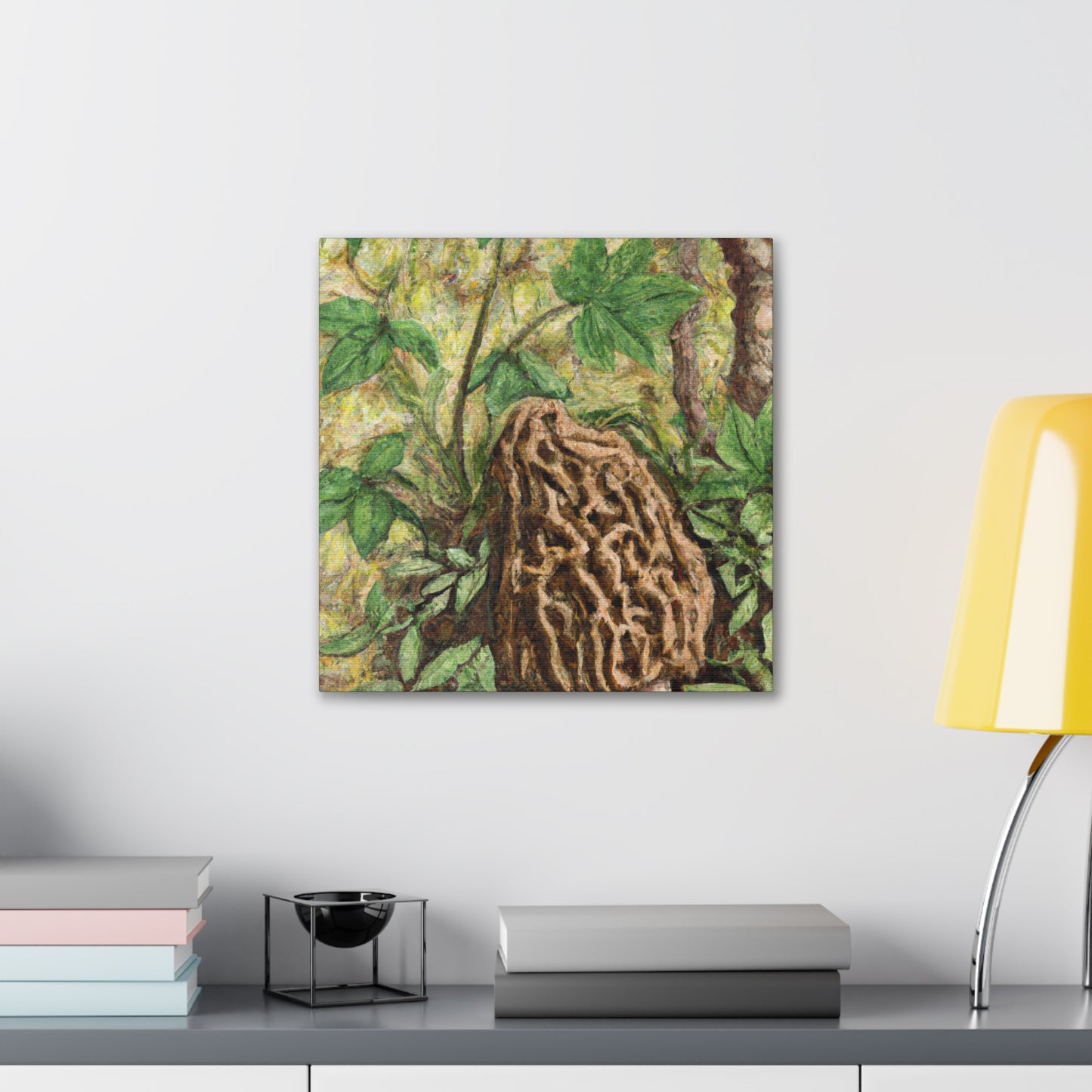 Morel in Splendour. - Canvas