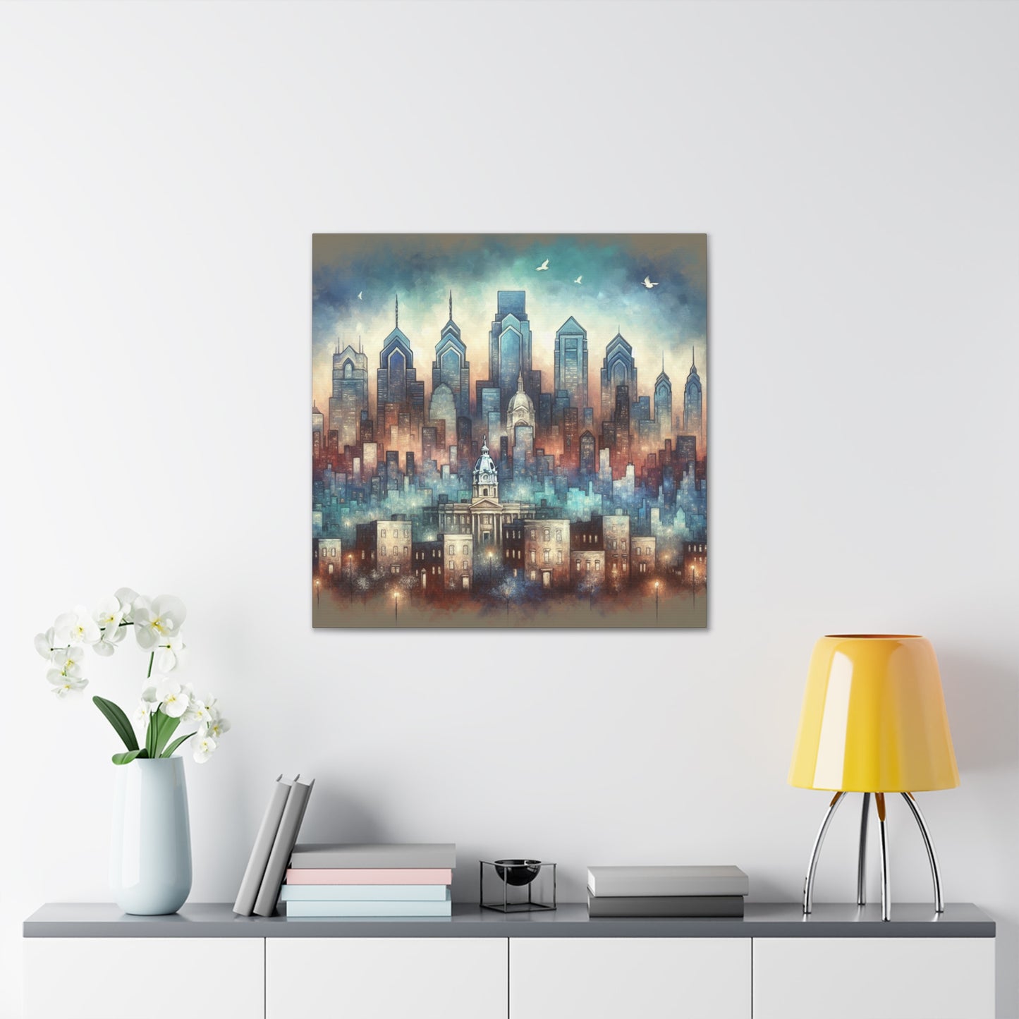 "Colonial City Charisma" - Canvas