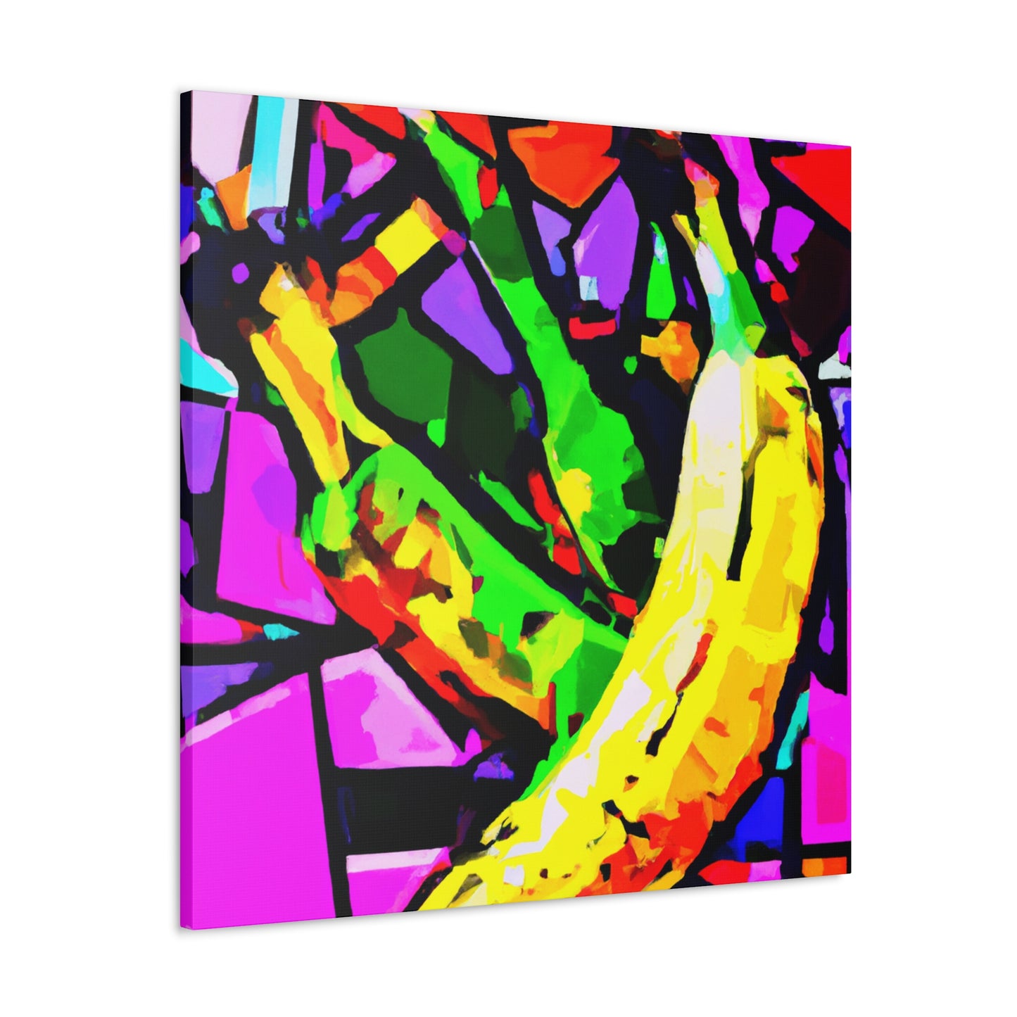 Bananna Pop Explosion - Canvas