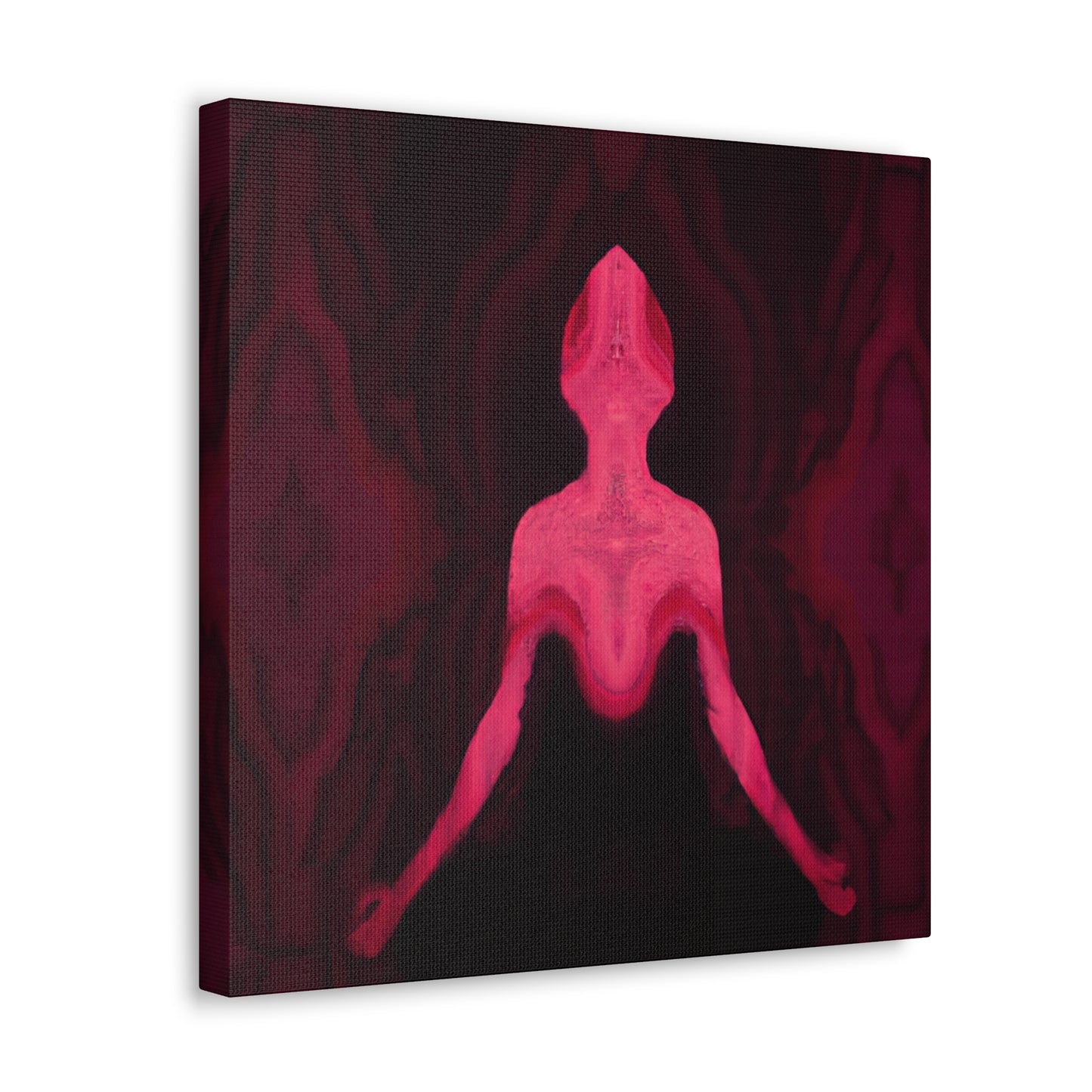 Yoga in Abstract Form - Canvas