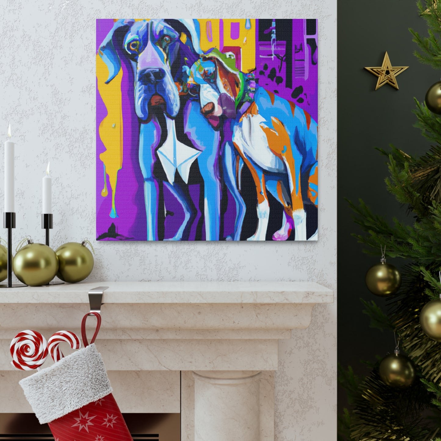 Great Dane Grandeur - Canvas