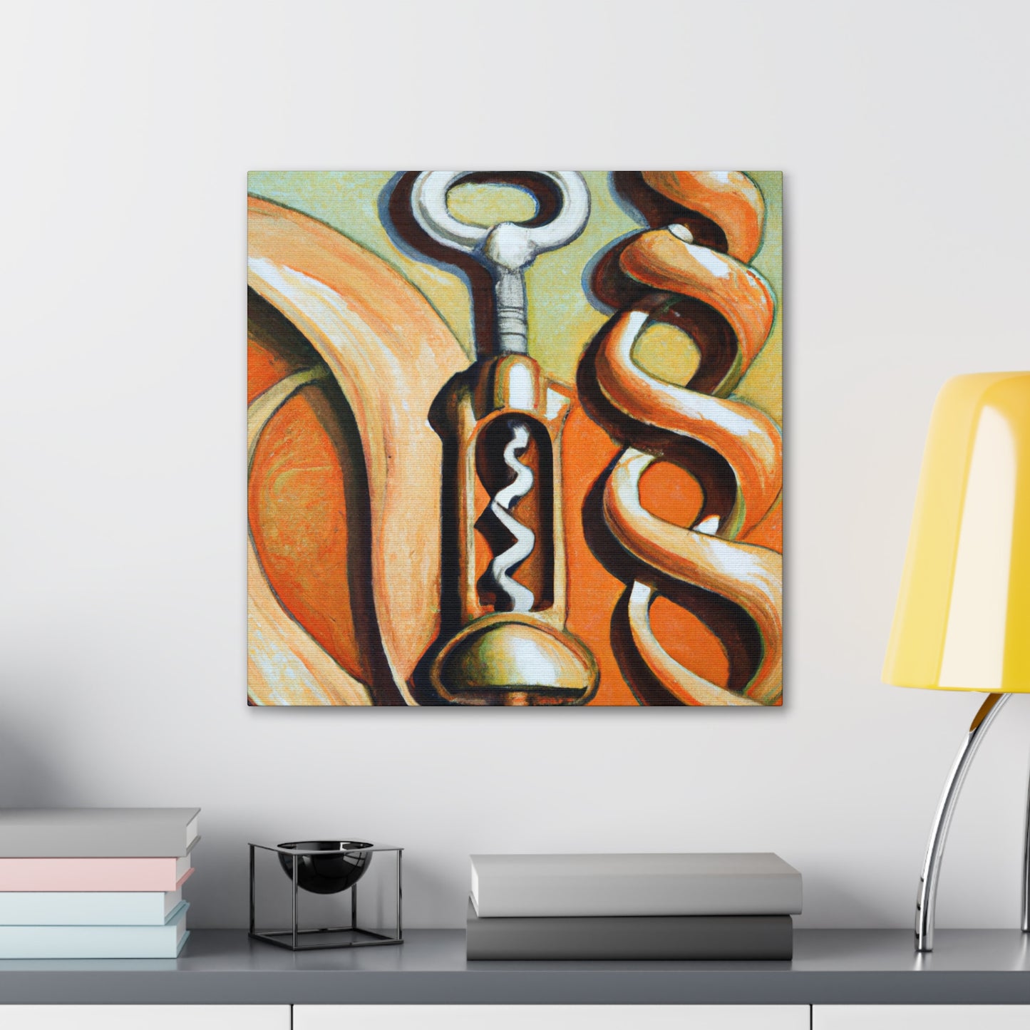 "Corkscrew: An Artwork" - Canvas