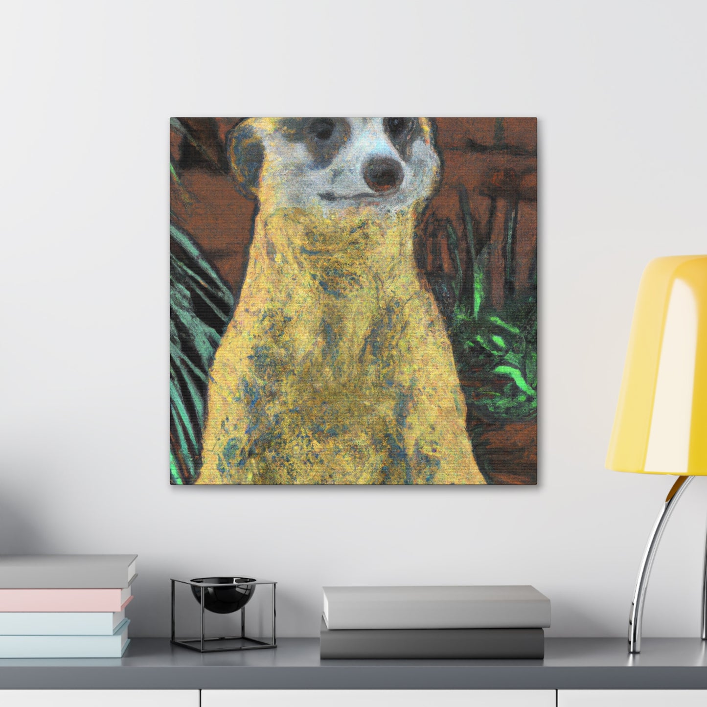 Meerkat in Nature'sSplendor - Canvas