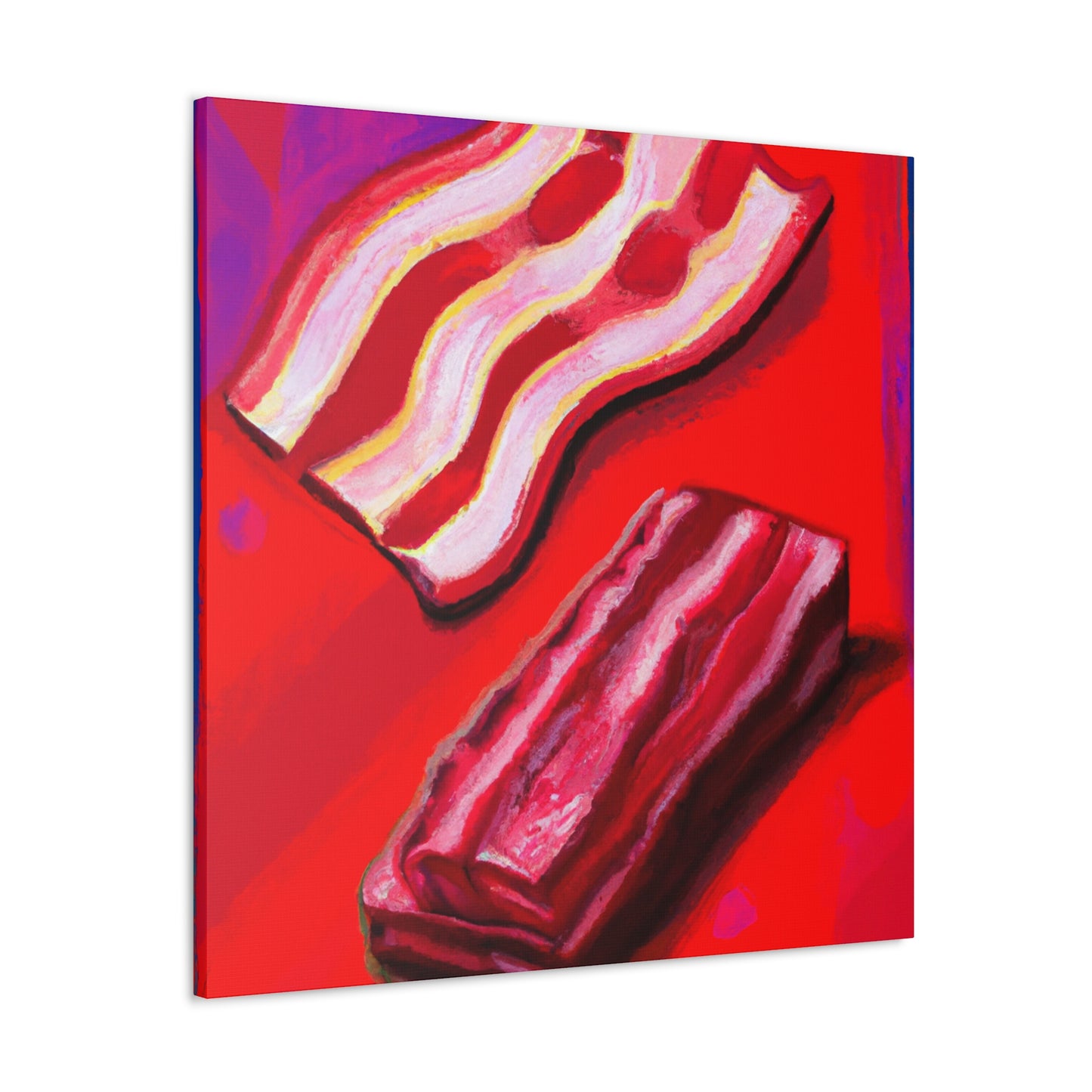 "Bacon at Sunrise HRSM" - Canvas