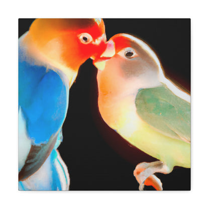 Lovebirds in Nirvana - Canvas