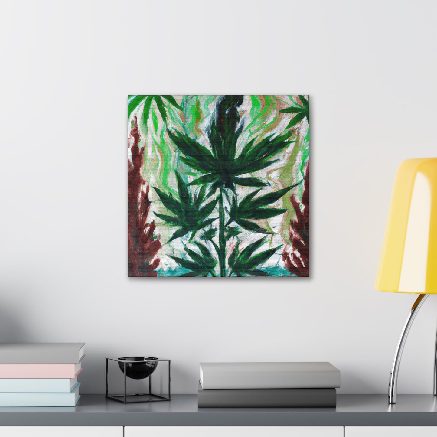 Cannabis Sativa Stillness - Canvas