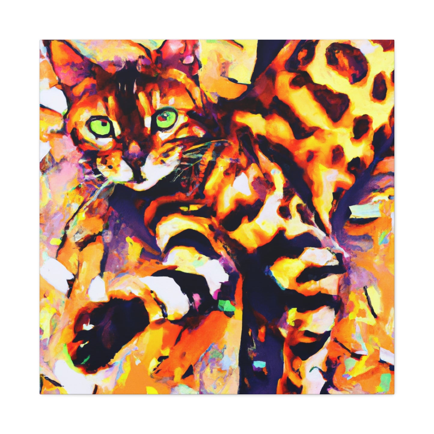 Bengal in Brilliance - Canvas