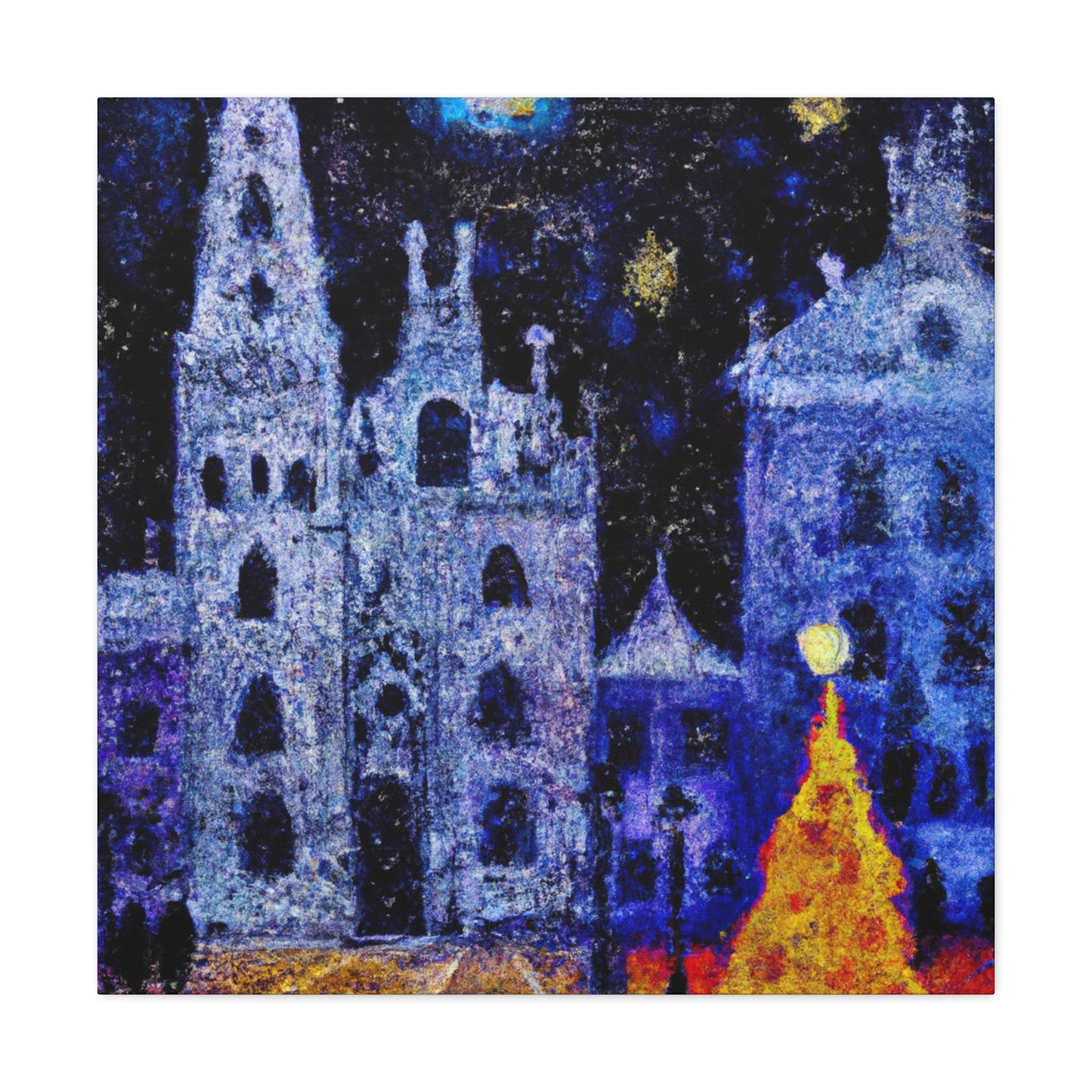 City Square Mosaic - Canvas