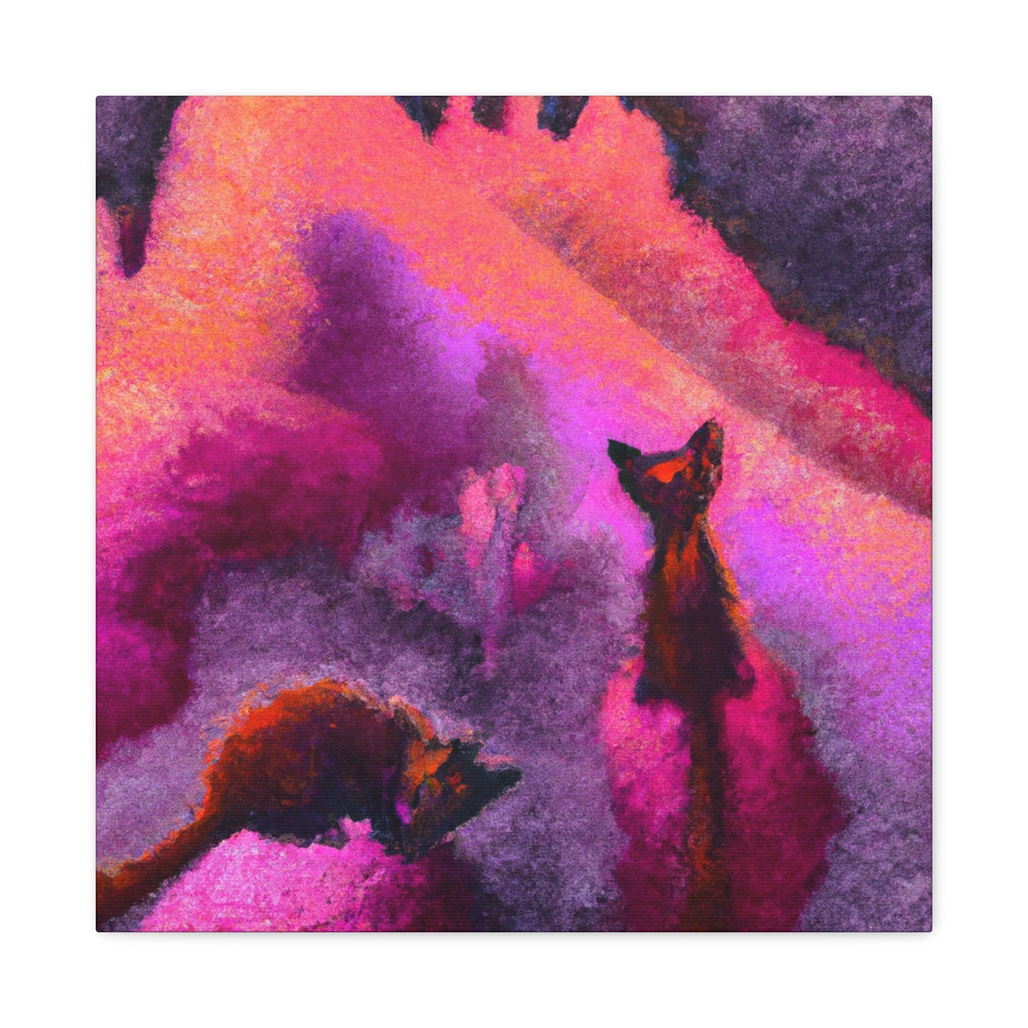 Marten in Surreal Land - Canvas