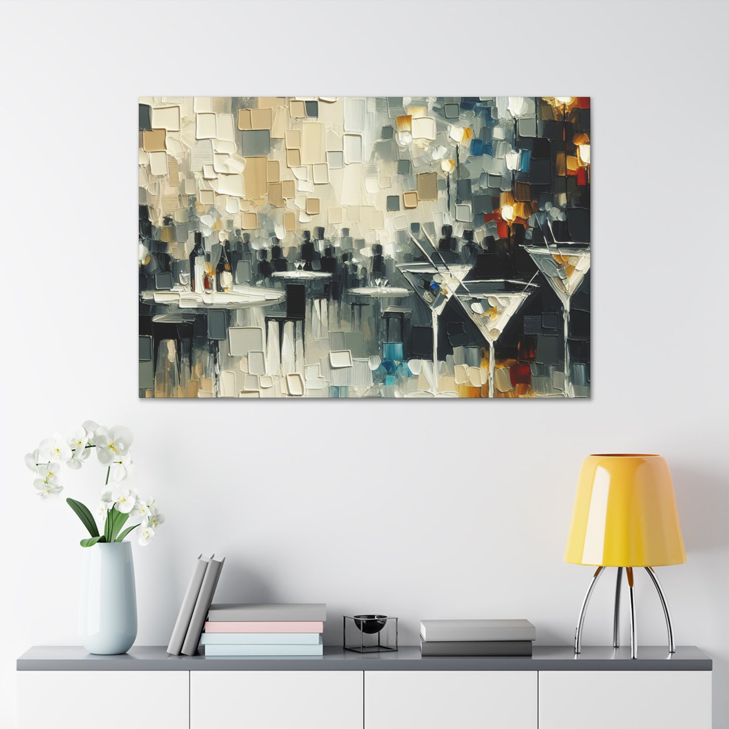 "Intoxicating Nightlife Bliss" - Canvas