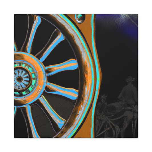 Wheels of Splendor - Canvas