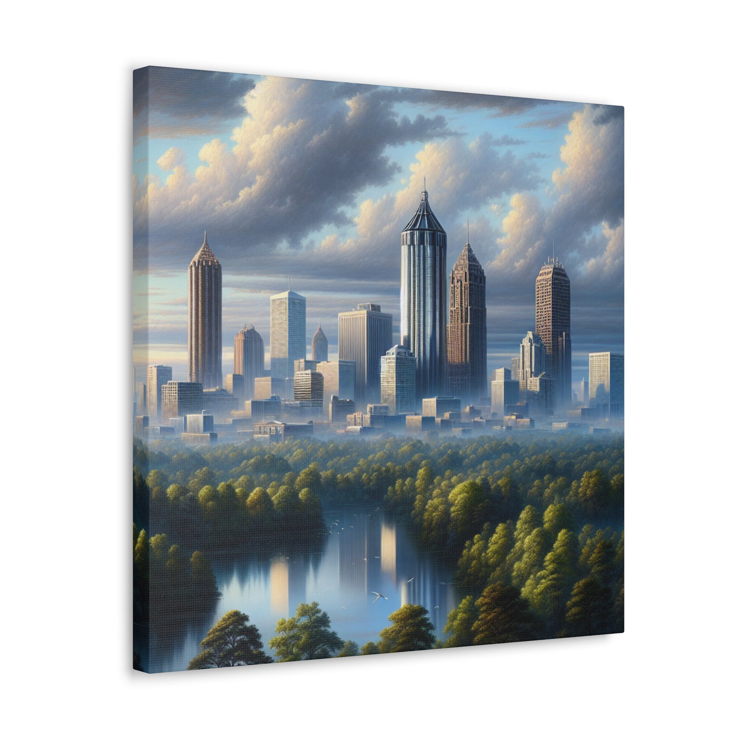 "Ethereal Urban Legacy" - Canvas