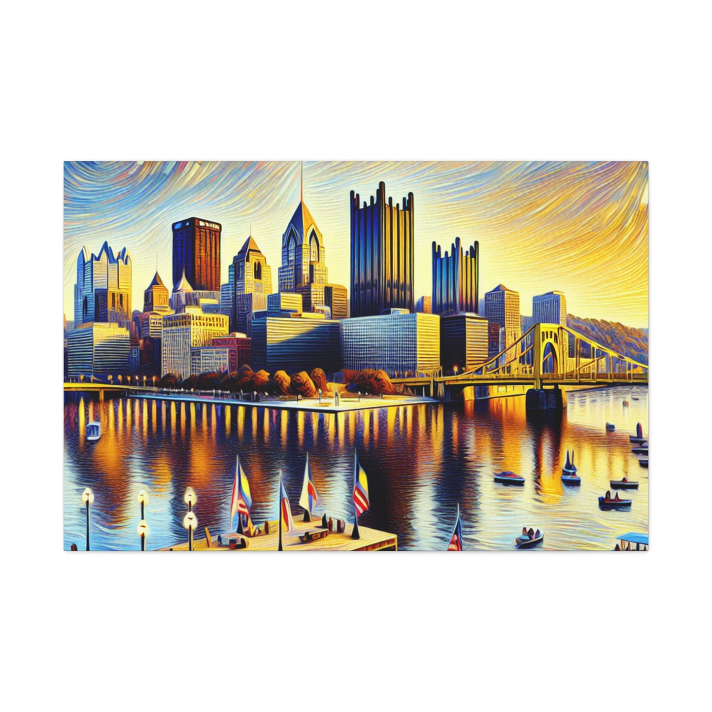 Steel City Symphony - Canvas