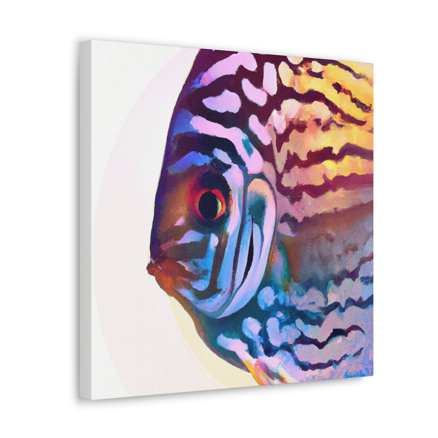 Discus Through Time - Canvas