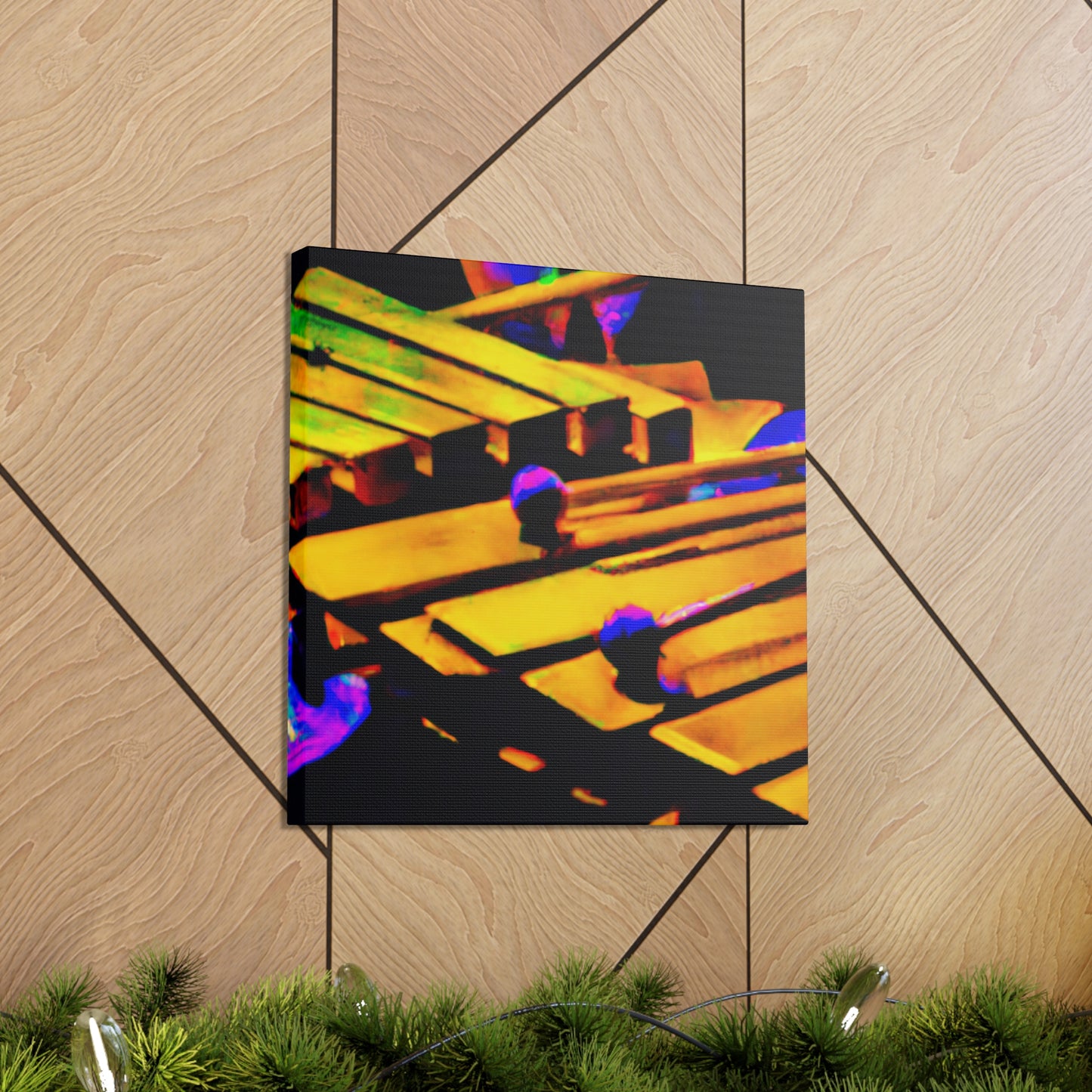 Xylophone in Colorful Harmony - Canvas