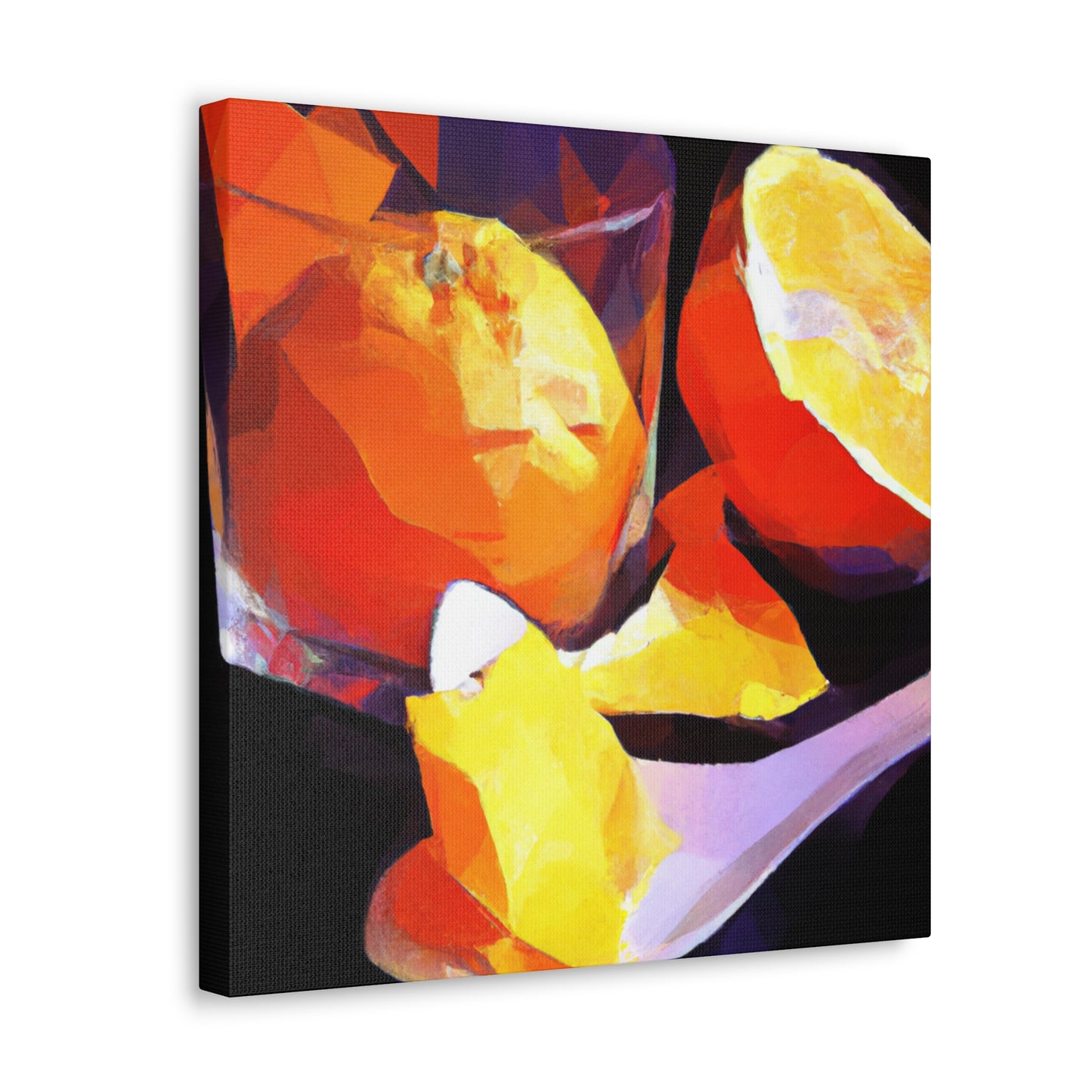 "Oranges in Impressionism" - Canvas